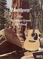 Harmony 1973 catalog