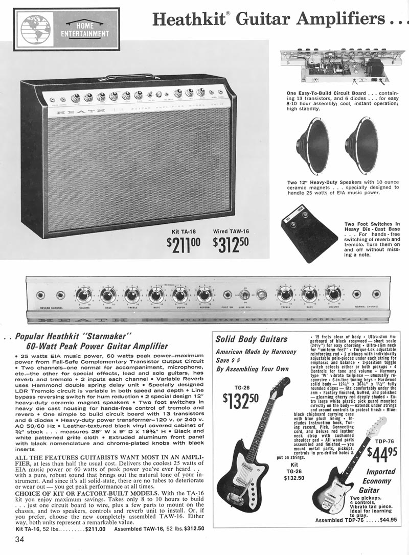 Crawls Backward (When Alarmed): 1961 Supro 1616T Guitar Amplifier