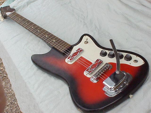 Silvertone Harmony Bobkat Guitar