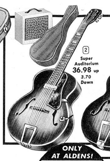 Alden 9930 Electric Archtop guitar