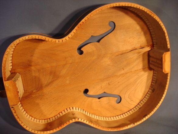Harmony guitars internal views