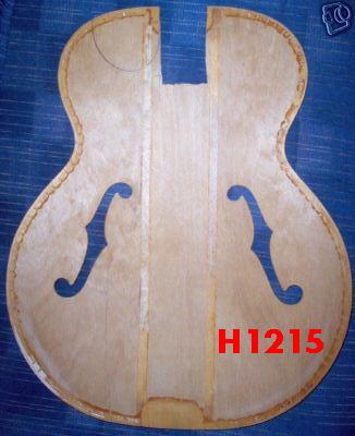 Harmony guitars internal views